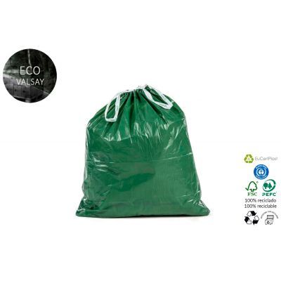 Bolsas de basura fabricadas con plástico 100% reciclado