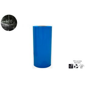 Film estirable automático azul reciclado de 23 um